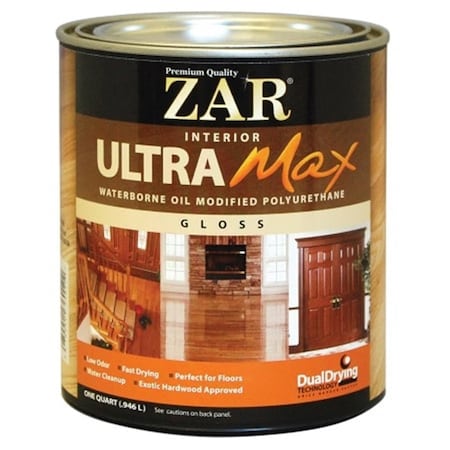 United Gilsonite 1 Quart Gloss Zar Interior Ultra Max Waterborne Oil Modified P 79941360122